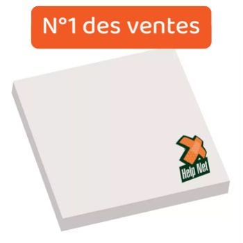 post-it F2B personnalisé blanc